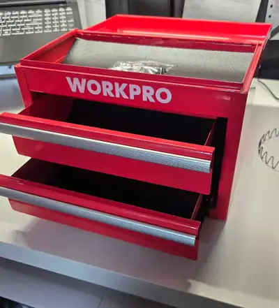 WorkPro 2-Drawer Toolbox, View more