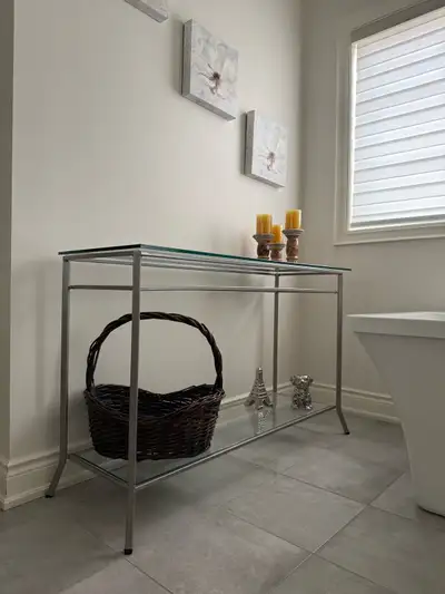 Glass Console Table, View more