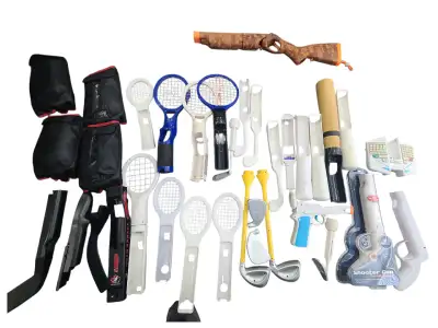 Big lot of wii accessories 10 each of 3 for $20, View more