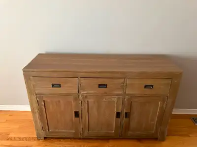 Solid wood chest for foyer/buffet sideboard, View more