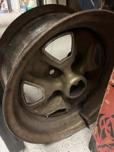 Two 14” Oldsmobile rims $40 Pick up in Woodbridge