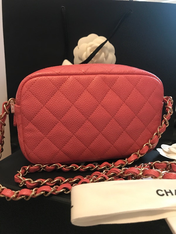 Authentic Chanel Pink Camera bag Women's Bags & Wallets City of
