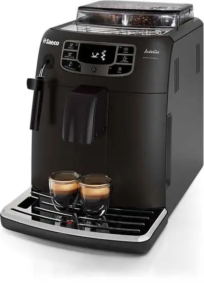 Saeco Intelia Automatic espresso machine, View more