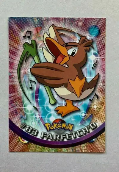 FARFETCH’D #83 Topps Series 2 1999 TV Animation Pokemon Card NM, View more