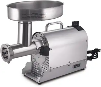 Hello. Here is a Weston Pro Series #32 heavy duty meat grinder. Purchased new 2.5 years ago had some...