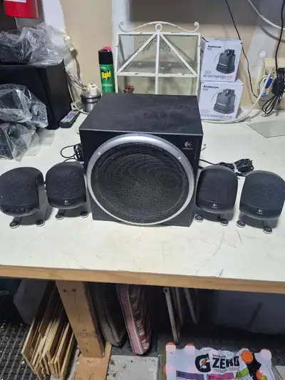 Logitech Z-540 Speaker System, View more