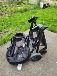 Convertible stroller and  pram