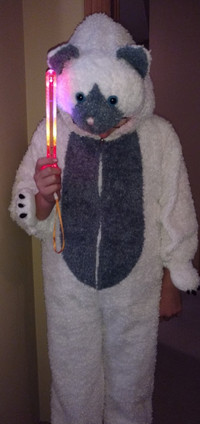 Furry Polar Bear Costume 