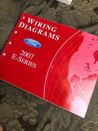 2007 FORD  E SERIES FACTORY WIRING DIAGRAM MANUAL #M1028
