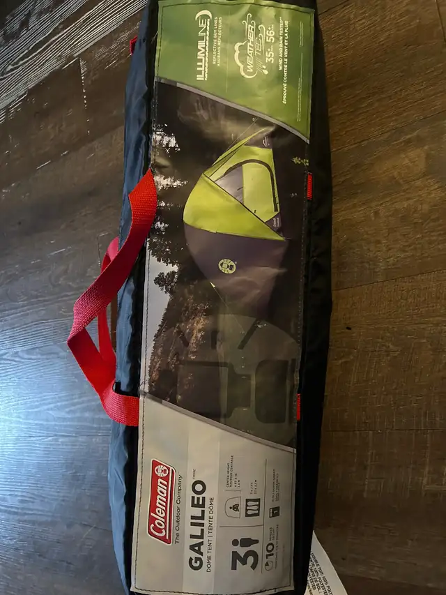 Coleman three person Dome tent in Fishing, Camping & Outdoors in Hamilton - Image 2