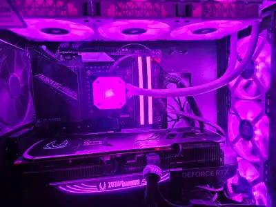 RTX 4080 Ultimate Gaming Setup - PC, Monitor, Keyboards, DAC, View more