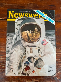 Newsweek Moonwalk Magazine, August 11 1969