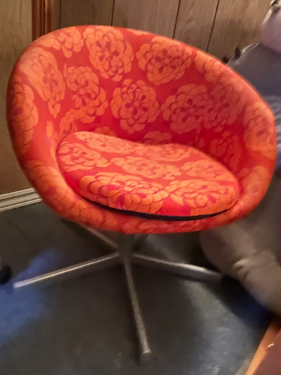 IKEA swivel chair for TV room or child bedroom, View more