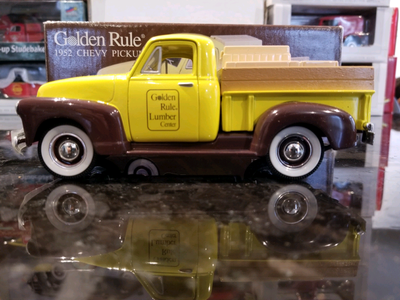 1:25 Diecast Liberty Classics 1952 Chevrolet Pickup Golden Lumbe, View more