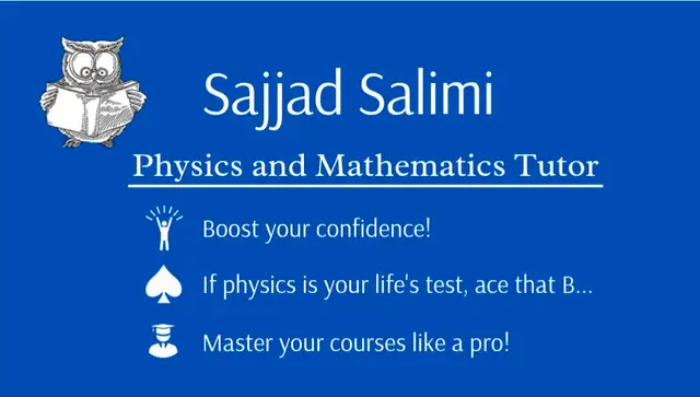 Physics and Mathematics Tutoring601862531796193281