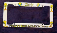 Tweety Bird license plate cover 