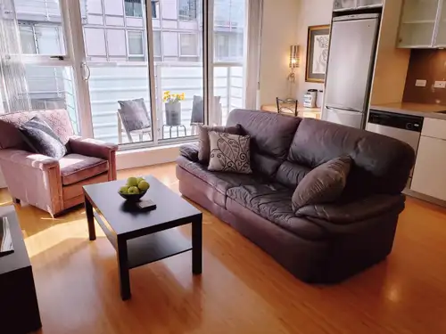 The Smart building is located in the heart of Gastown. This furnished one-bedroom urban flat is turn...