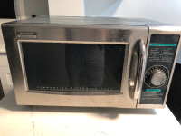 Microwave stainless commercial grade (heavy duty durable)