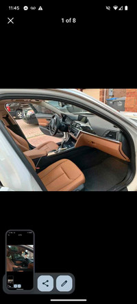 Bmw f3x saddle brown Dakota leather interior 