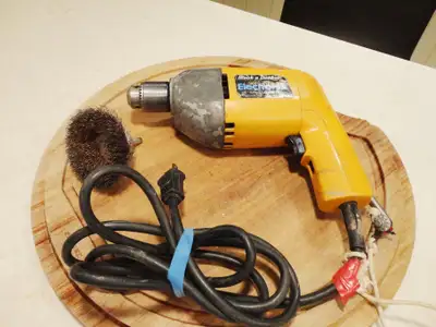 Black And Decker Electronix 3/8" Variable Speed Reversible Drill, View more