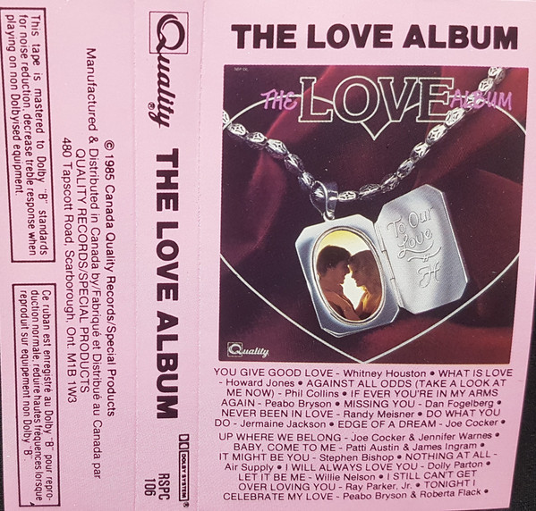 The Love Album cassette (1985) Quality label + bonus cassette in CDs, DVDs & Blu-ray in City of Halifax