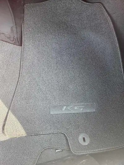 Never used front kia k5 mats passenger and driver only the fronts