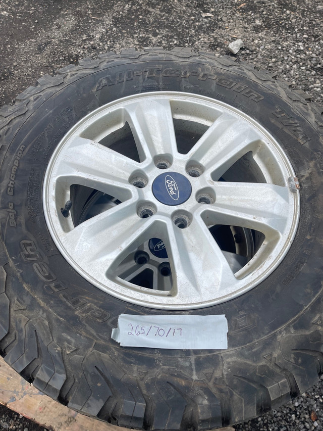 Ford f150 rims and tires in Cars & Trucks in Mississauga / Peel Region - Image 2