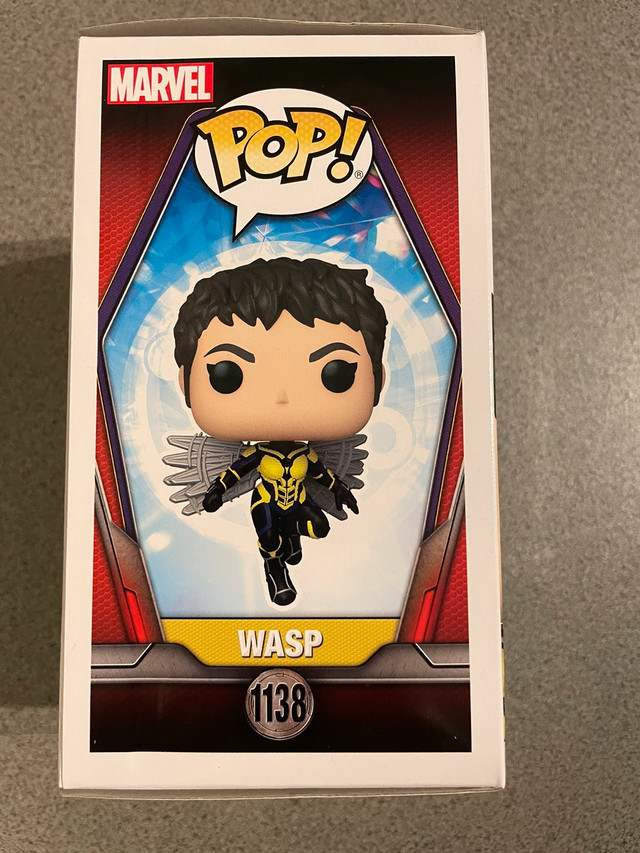 Rare CHASE Funko POP Ant-Man and the Wasp #1138 Chase Bobblehead in Toys & Games in Markham / York Region - Image 3