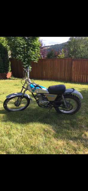1974 HONDA TL 125 Trials Motorcycle in Dirt Bikes & Motocross in Kamloops - Image 2