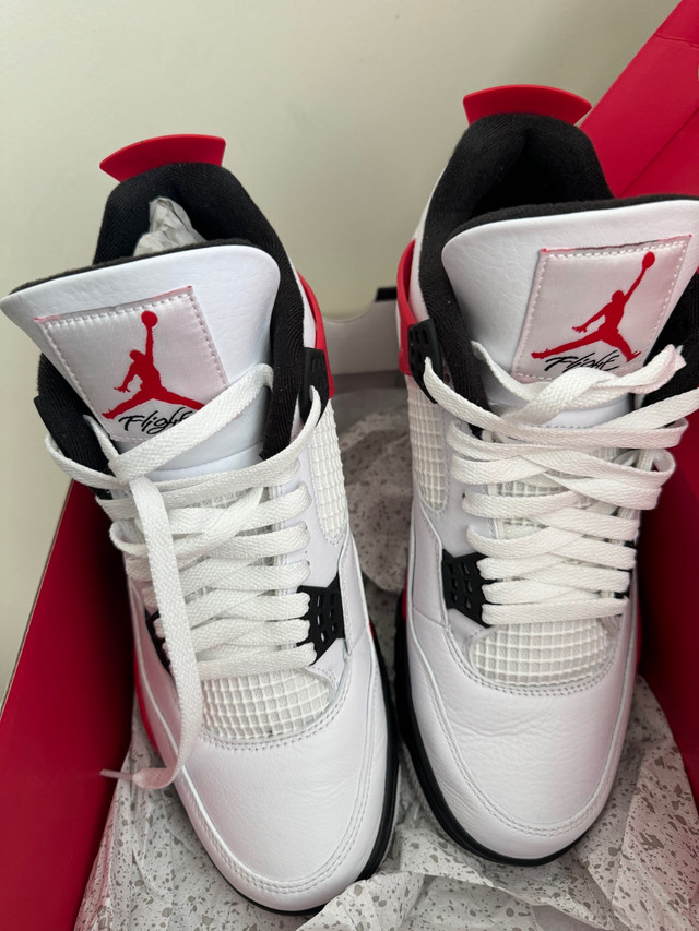 Air Jordan 4 red cement 10.5  in Men's Shoes in Mississauga / Peel Region - Image 3