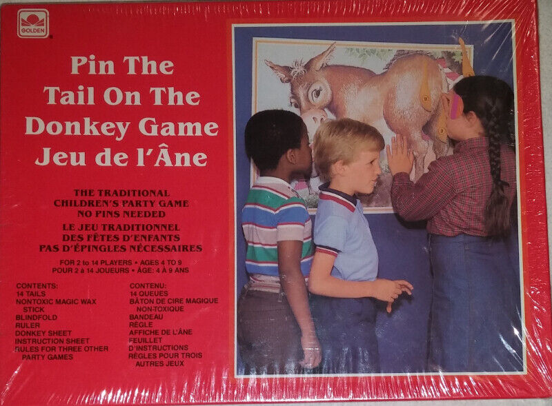 Pin the Tail on Donkey NEW & Caillou Kids Board Games Toys London