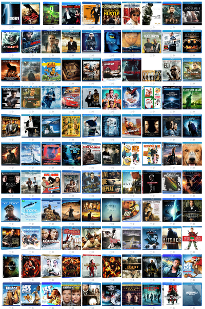 Selling my complete Blu-Ray Movie Collection - 230 individual movies $2000 for all 230 2001: A Space...