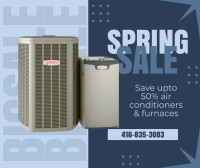 Best Deal From $1999 on New Furnace and New Air Conditioners