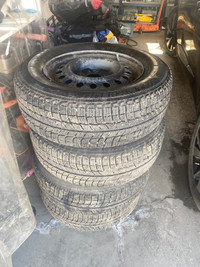 225/65 r16 Michelin x-ice winter tires (4)