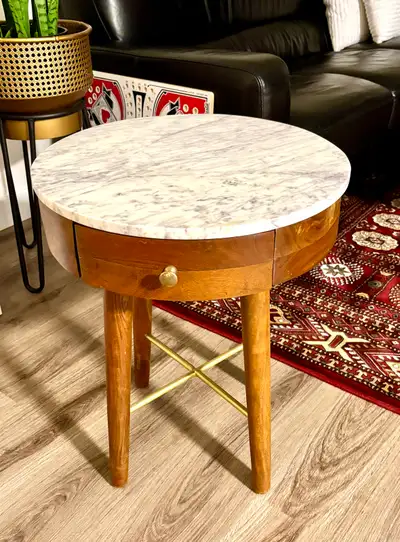 marble side/end table , View more