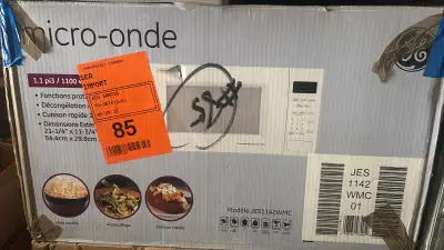Brand New GE White Microwave, View more