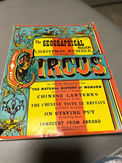 Vintage Magazine Dec. 1960 The Geographical Magazine , View more