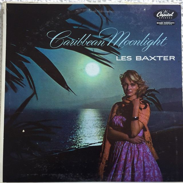 Les Baxter-Caribbean Moonlight Record in Arts & Collectibles in North Bay