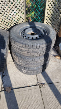 Free Tires and Rims Cooper Discoverer Mud and Snow 235/70r16.