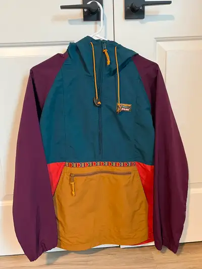 Women's Mountain Classic Anorak, size large, Multi-Color
