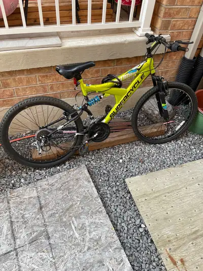 Supercycle bike with monoshock, View more