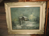 Framed Signed Oil/Watercolor Paintings and Art Prints