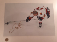 Jarome Iginla Signed Calgary Flames 12x18 Photo