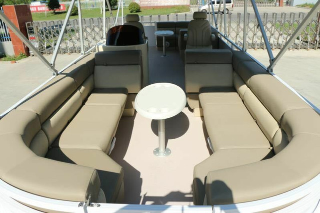 2024 IMEX Pontoon Boat Kits - Optional assembled in Powerboats & Motorboats in Fredericton - Image 2