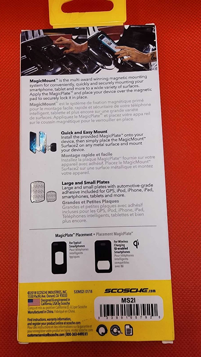 Scosche Double Sided Magic Mount in Cell Phone Accessories in Yarmouth - Image 2