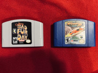 N64 Carts - Conker and Hydro Thunder