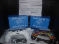 NEW!   2 DoubleShock 4 Wireless Controllers