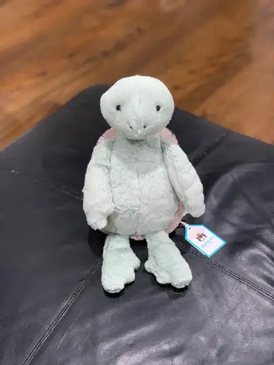Brand new with tags Jellycat Bashful Turtle Plush Toy. Pet and smoke free home. $65 firm. Pick up on...