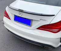 Mercedes CLA W117 C117 Rear black trunk Lip/Spoiler. 2013-2019