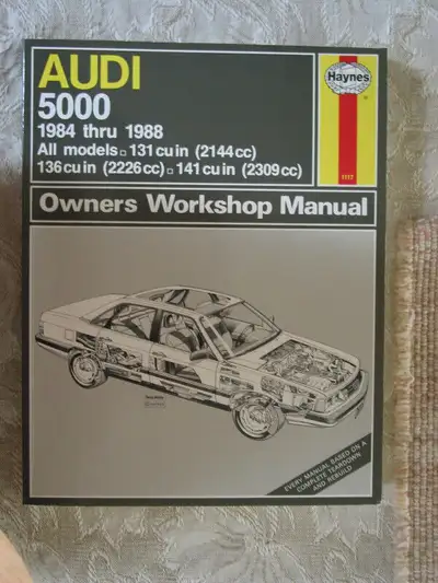 Haynes Audi 5000S Repair Manual, View more